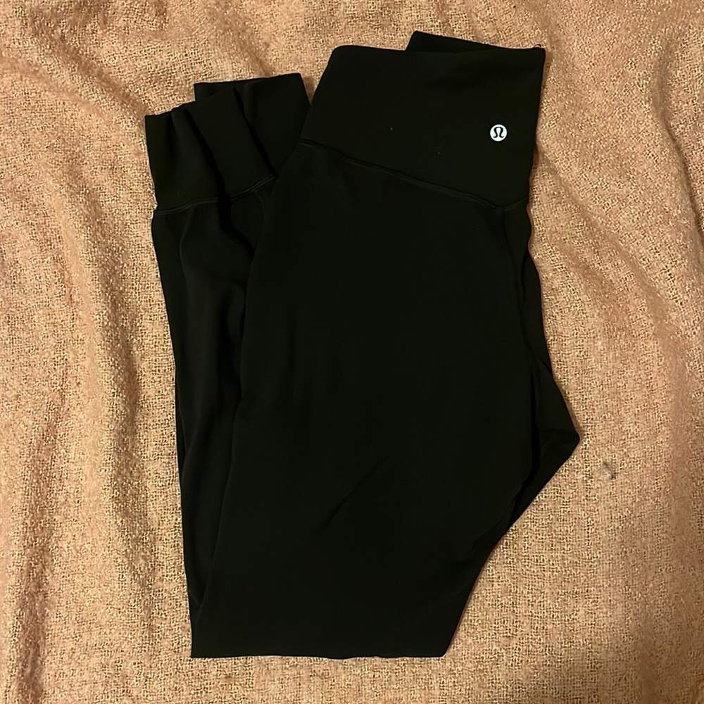 Black lululemon align joggers